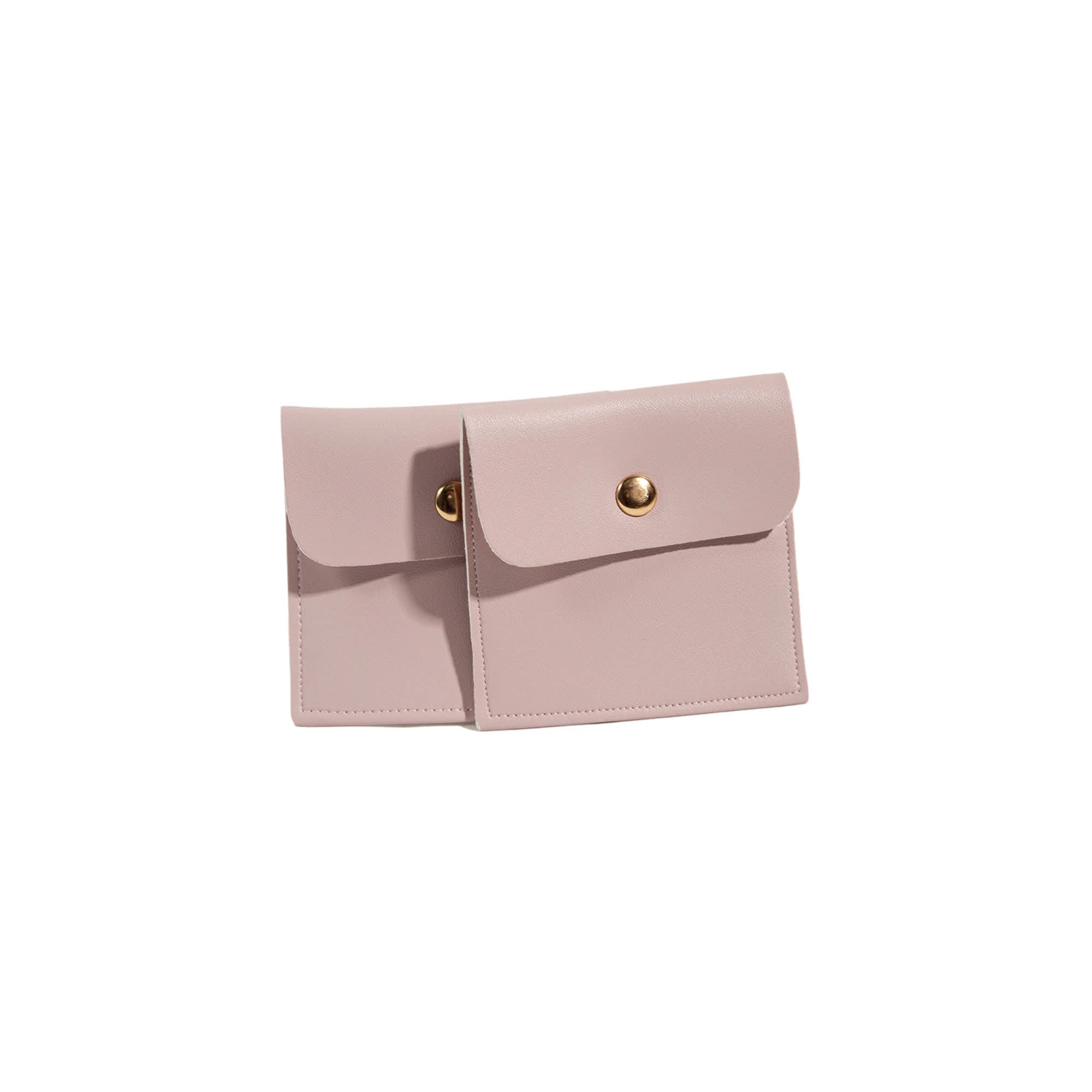 Square PU Leather Jewellery Pouch