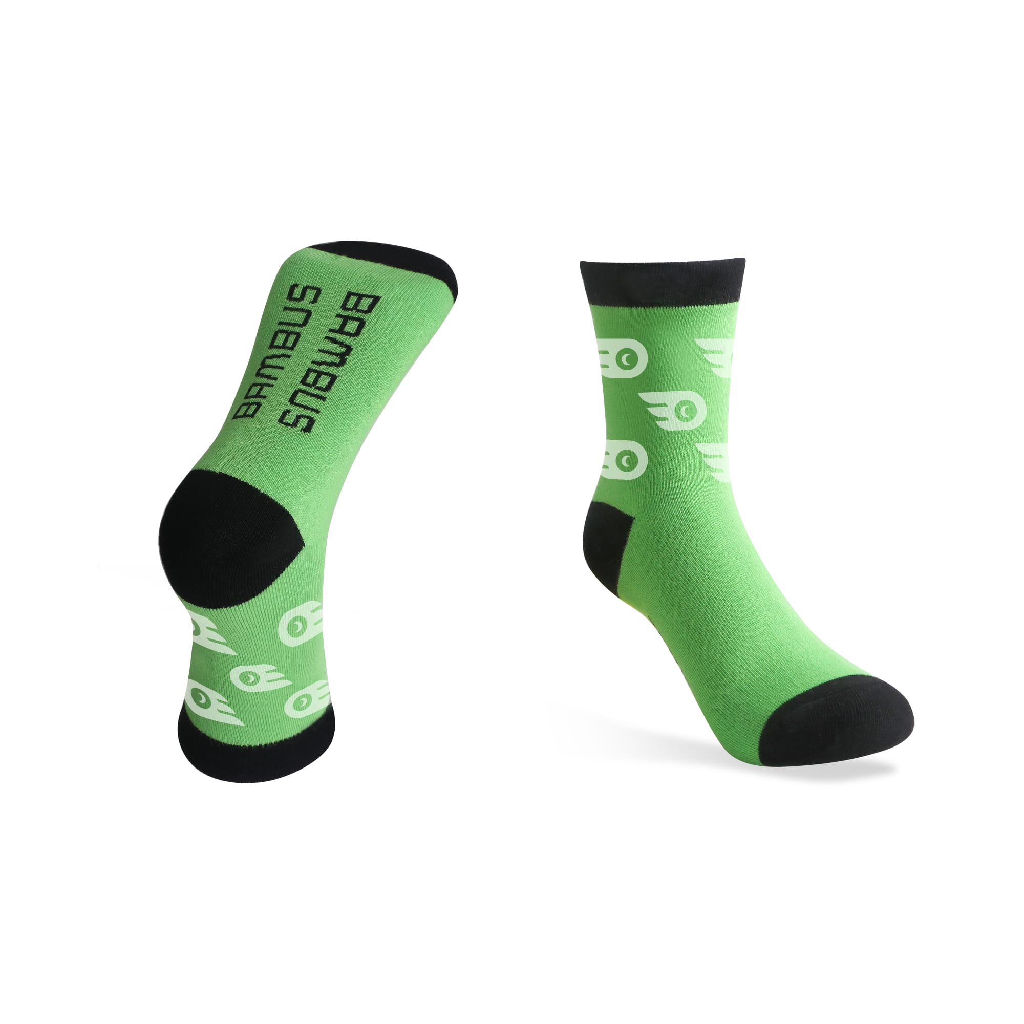 Ankle Custom Pattern Woven Bamboo Socks