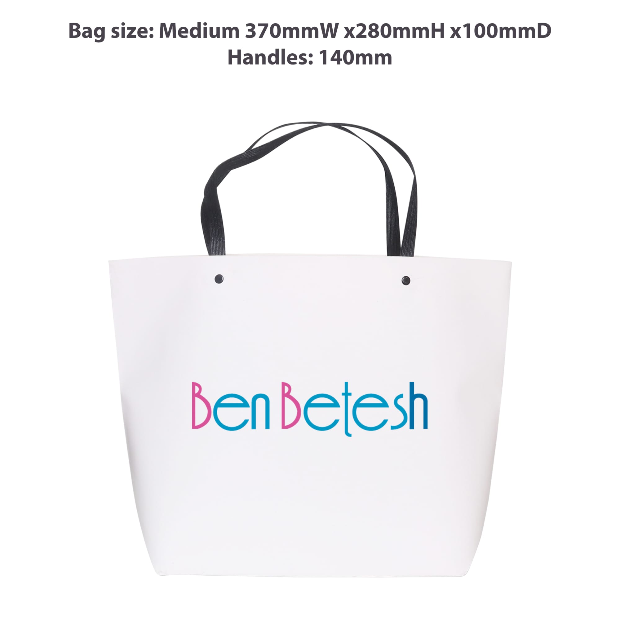Medium Boutique Paper Bag(370 x 280 x 100mm)