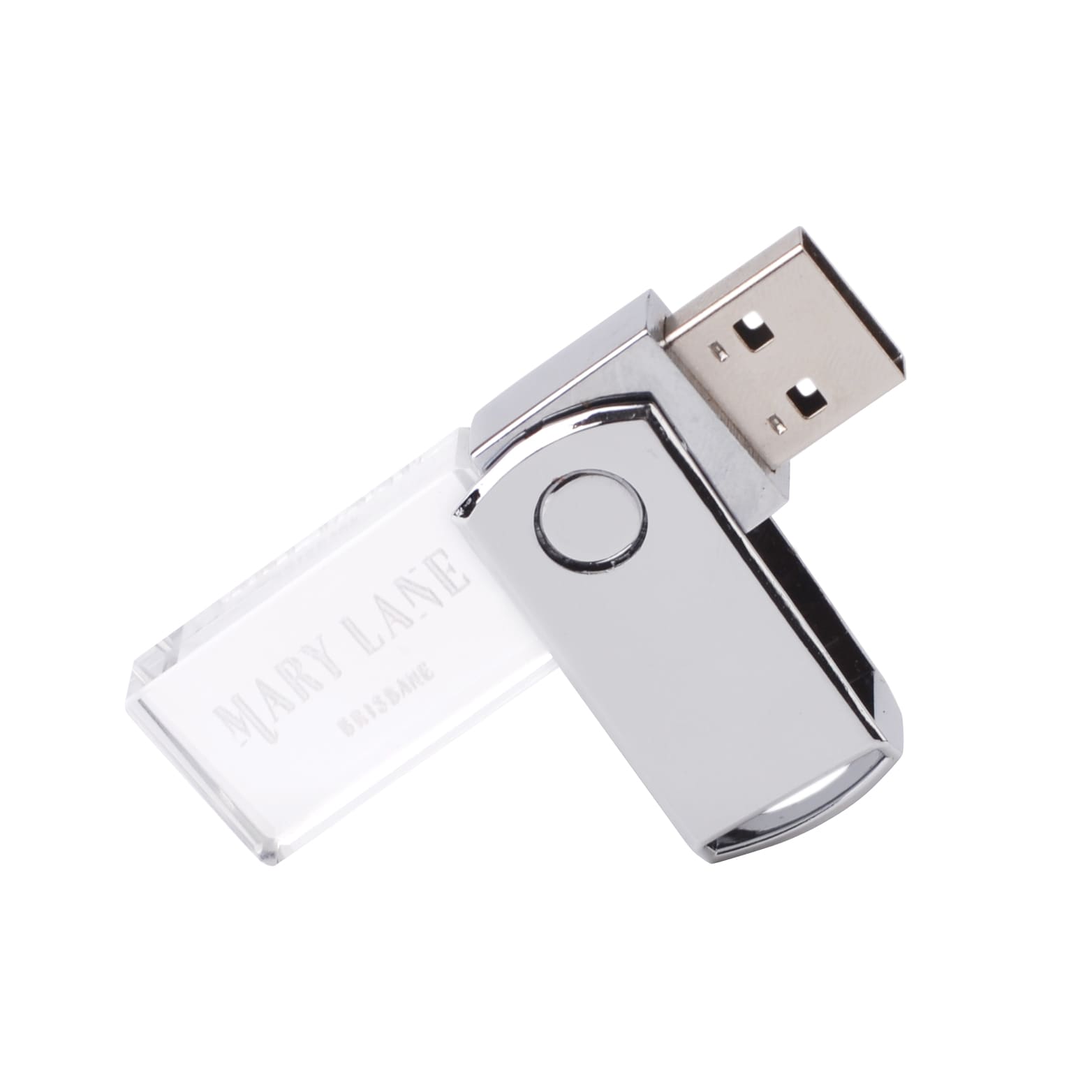 Swivel Crystal Flash Drive
