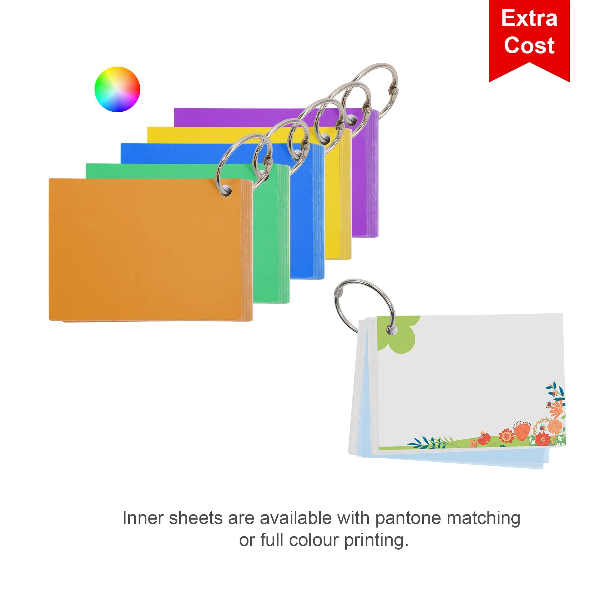 A7 PP Cover Index Cards with Ring