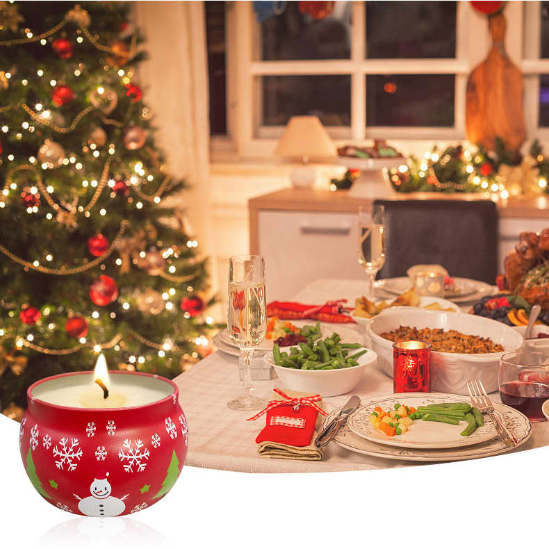 Tin Candle Set (4pcs)