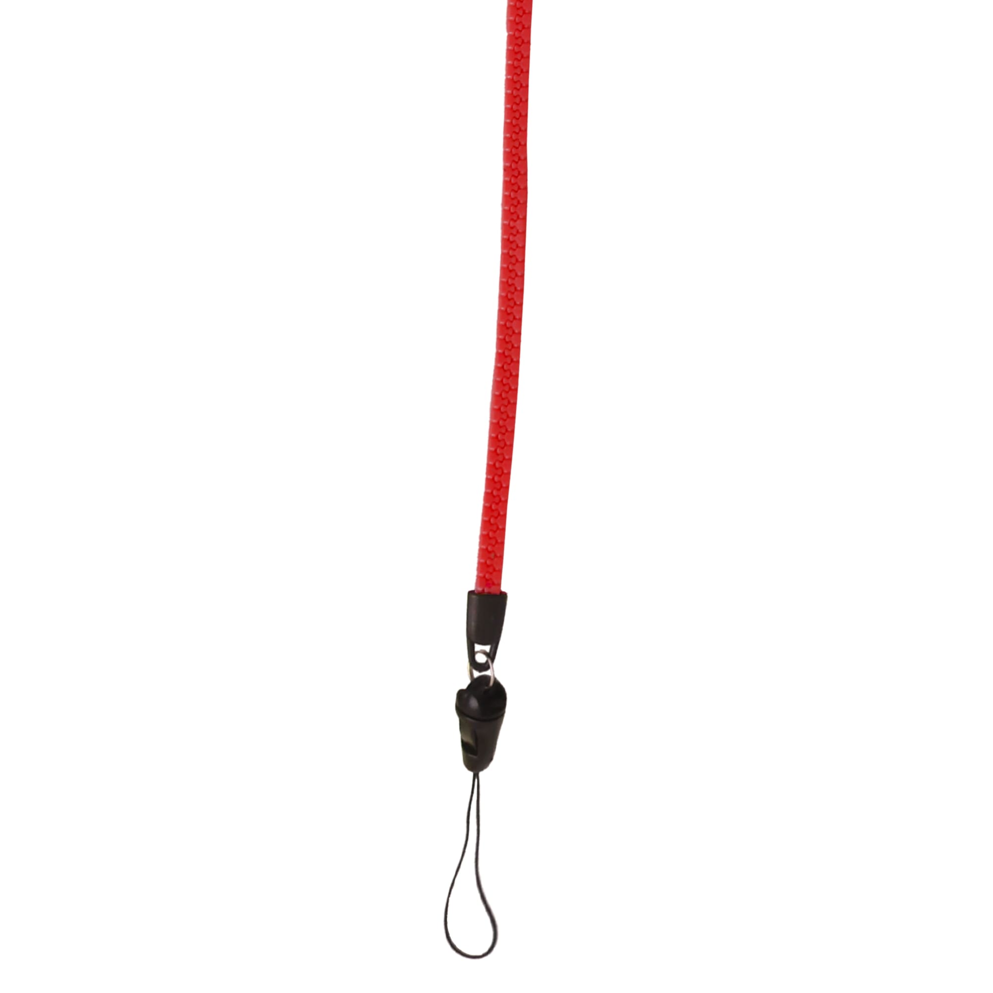 Zipper Lanyard with PVC Tag