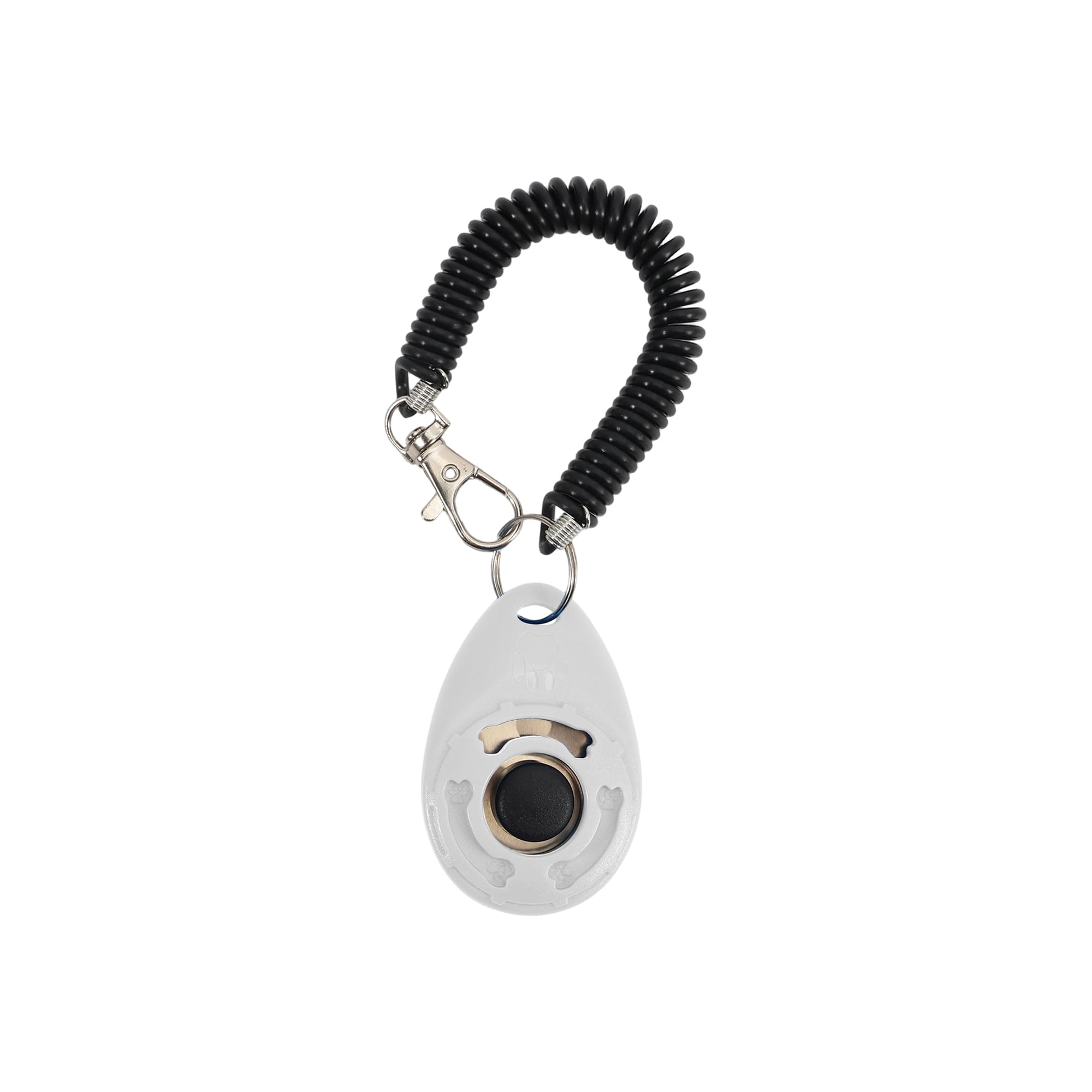 Pet Training Clicker with Coiled Lanyard