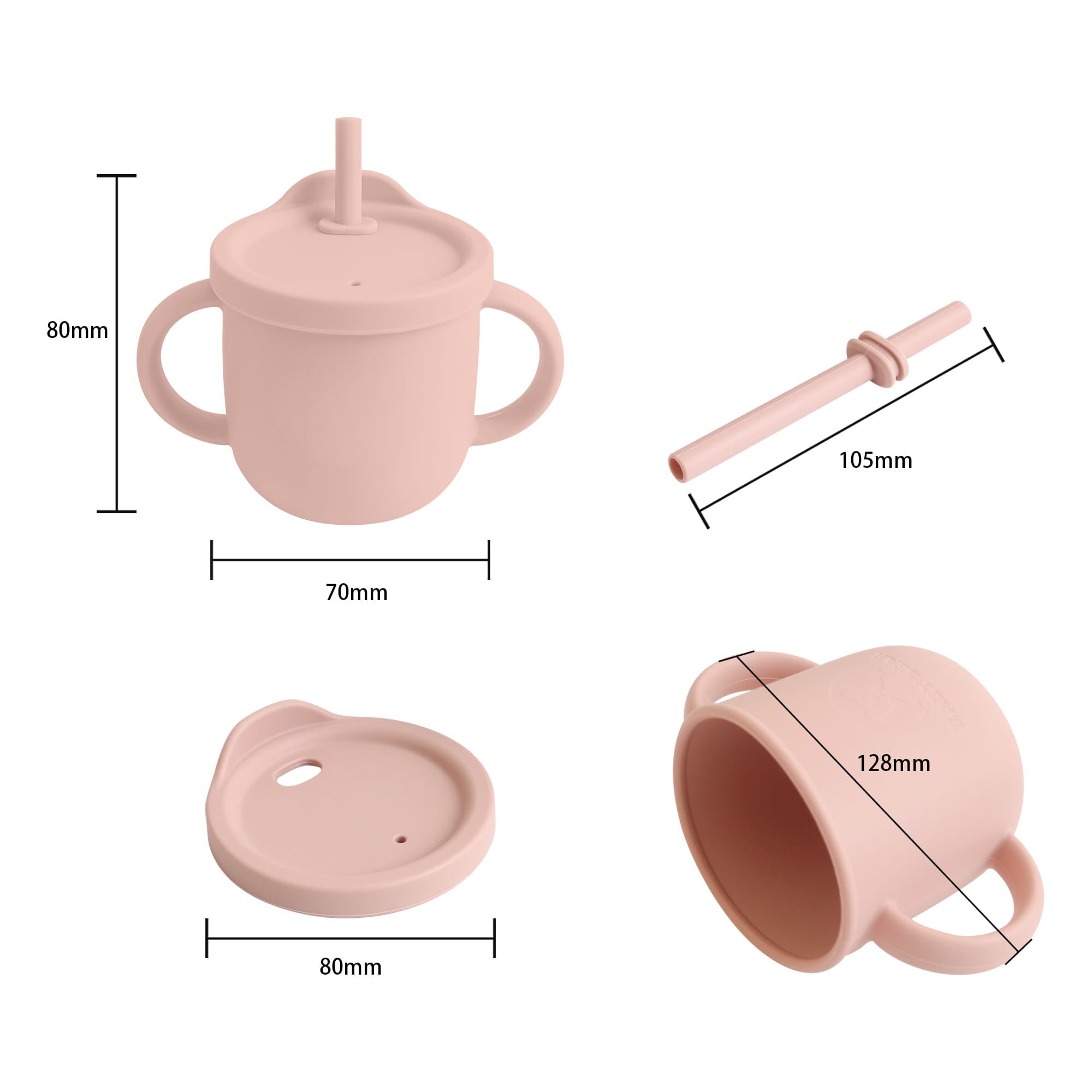 Silicone Kids Sipper Cup