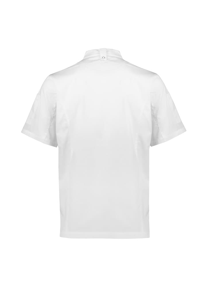 Mens Alfresco Short Sleeve Chef Jacket