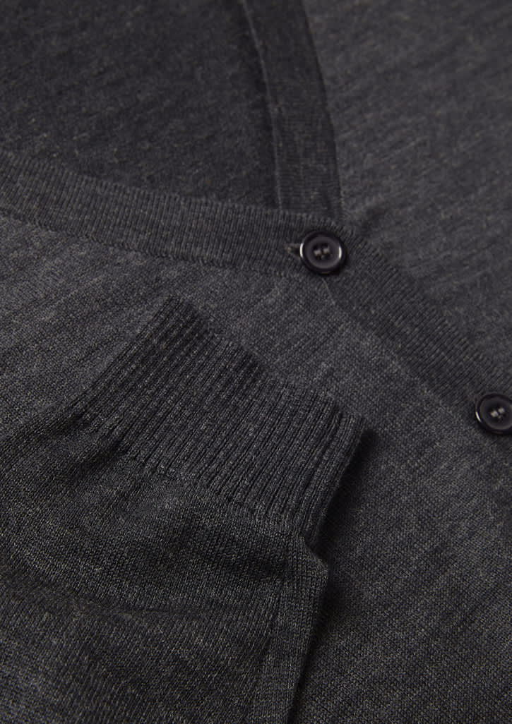 Womens Button Front Knit Cardigan