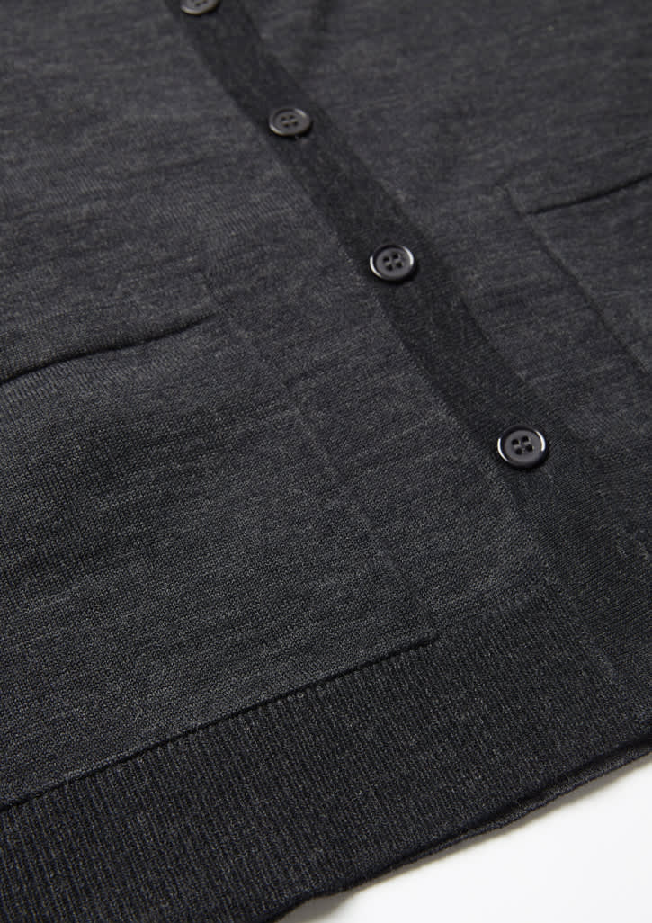 Womens Button Front Knit Cardigan