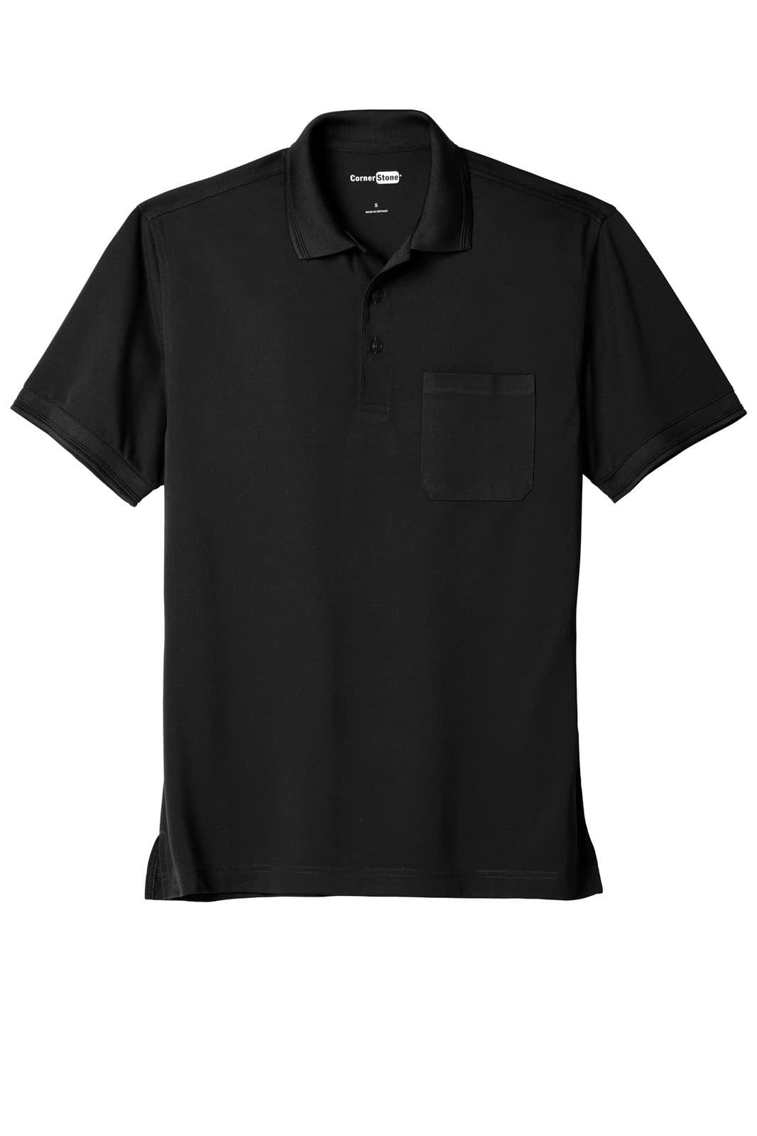 CornerStone  Industrial Snag-Proof Pique Pocket Polo