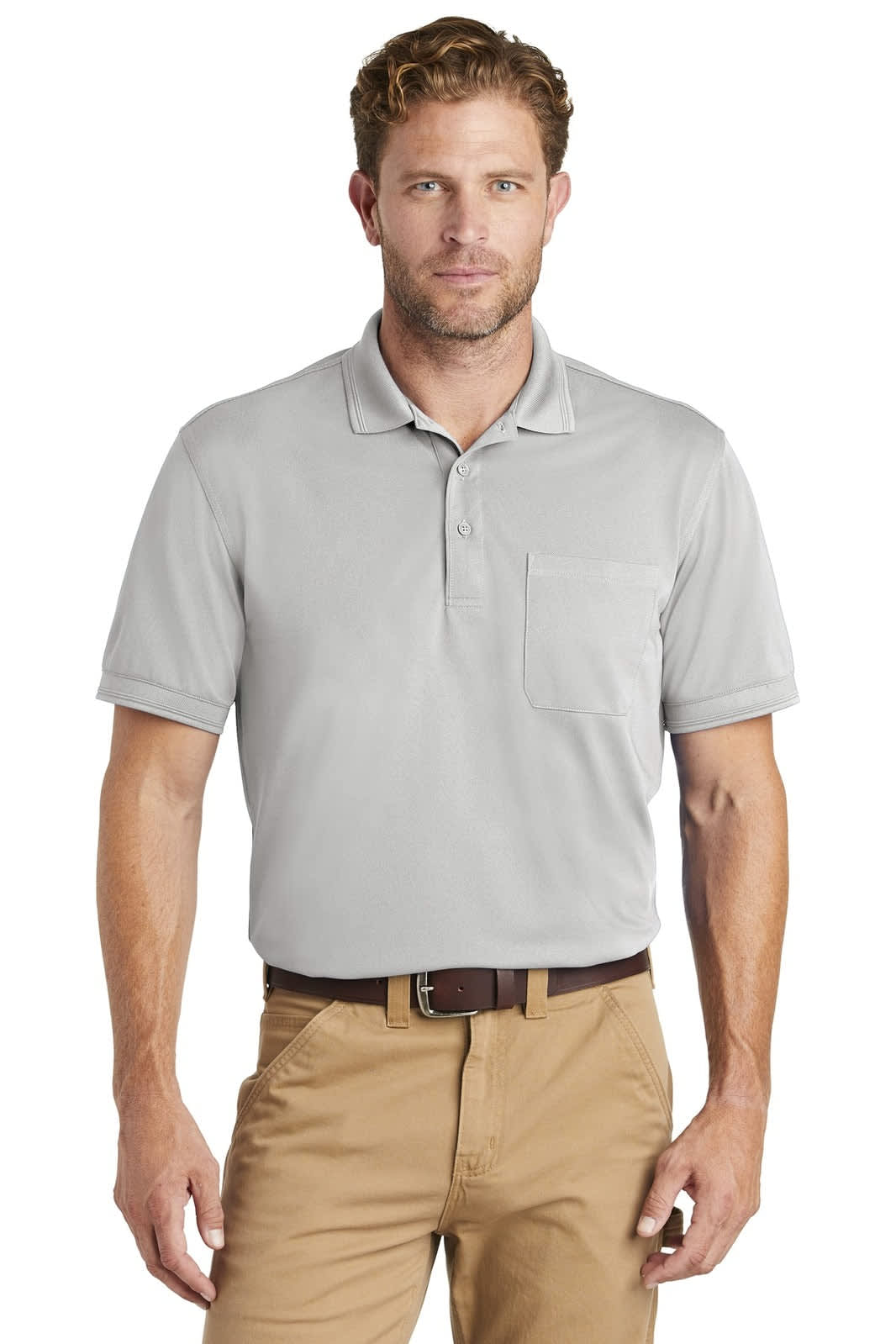CornerStone  Industrial Snag-Proof Pique Pocket Polo