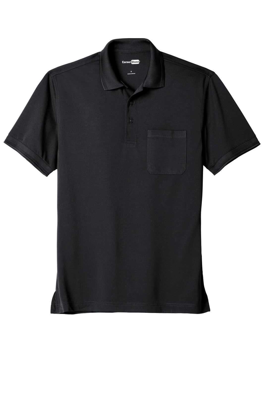 CornerStone  Industrial Snag-Proof Pique Pocket Polo