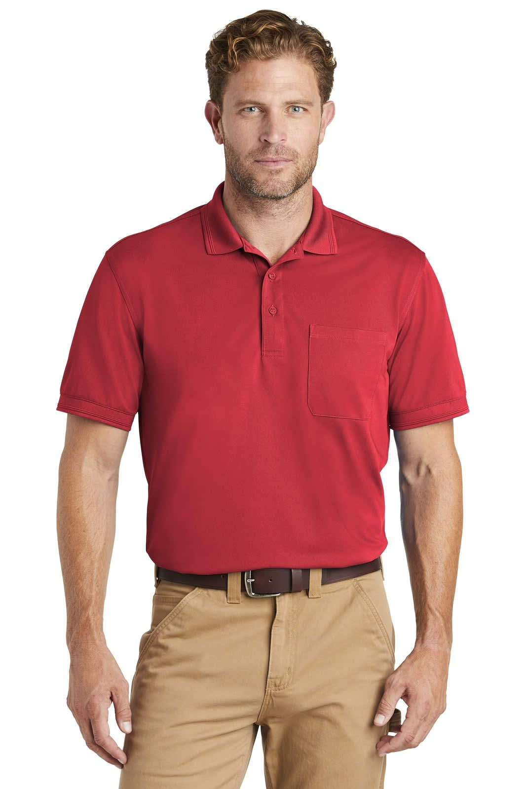 CornerStone  Industrial Snag-Proof Pique Pocket Polo