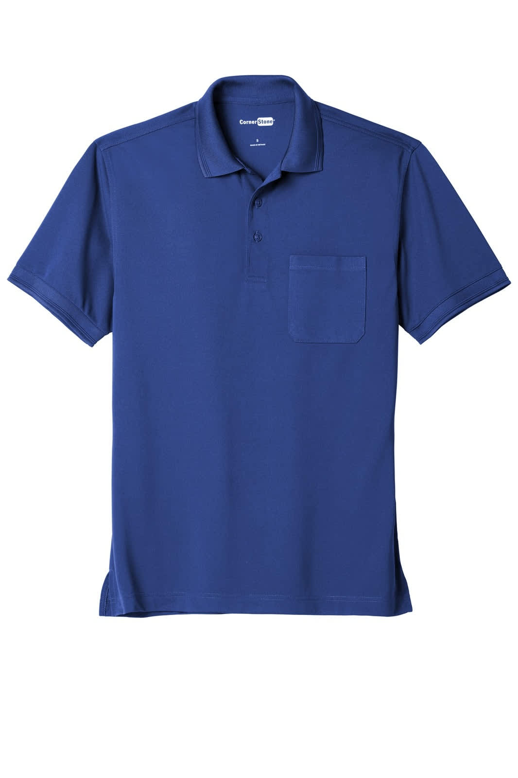 CornerStone  Industrial Snag-Proof Pique Pocket Polo