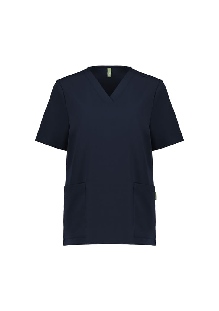 Womens Pulse V-Neck Scrub Top