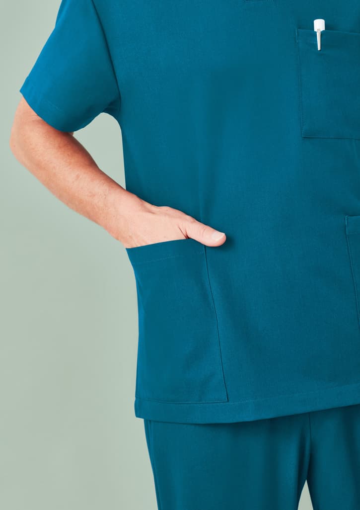Unisex Pulse V-Neck Scrub Top