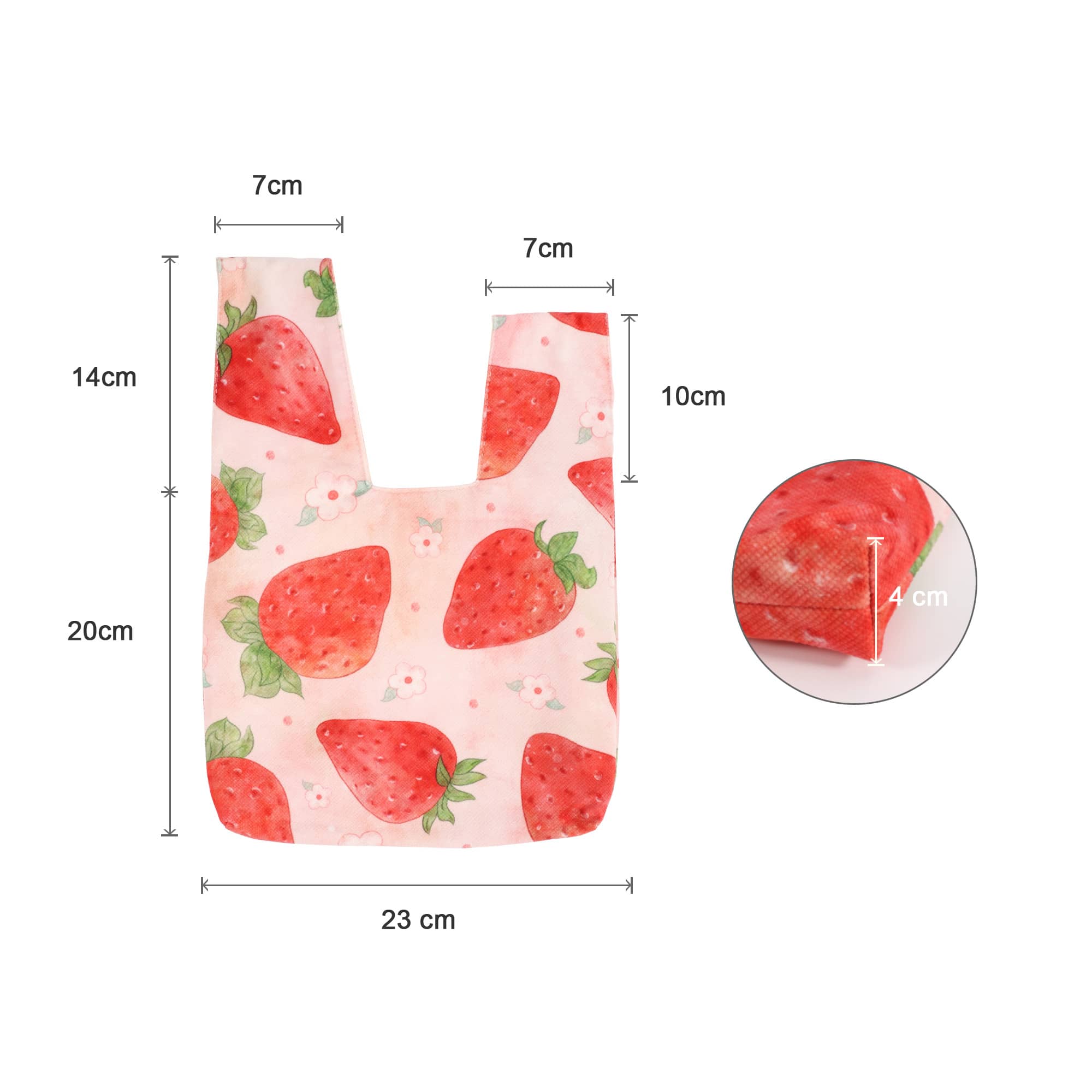 Sublimation Short Pile Wrist Bag