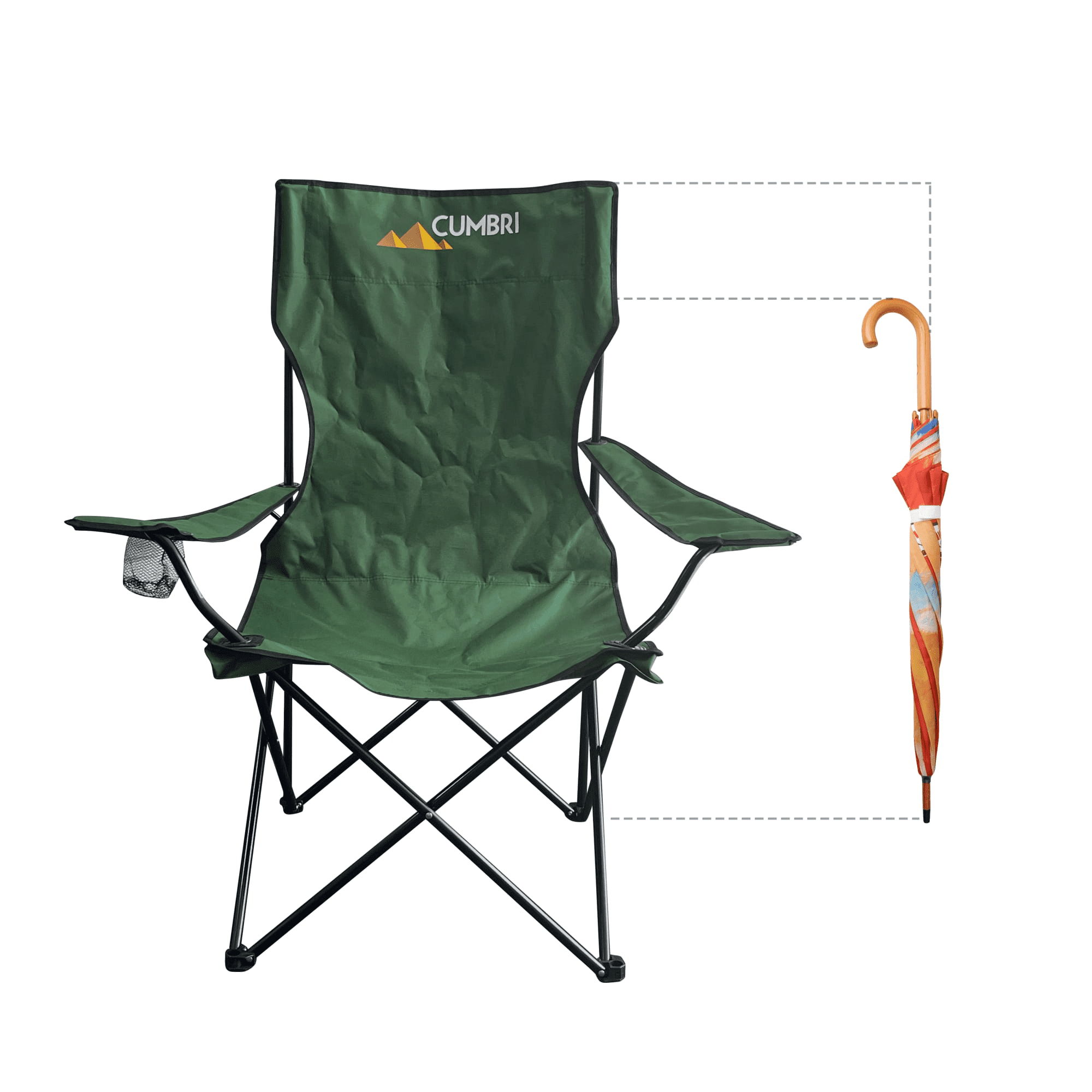 Large Foldable Portable Camping Chair