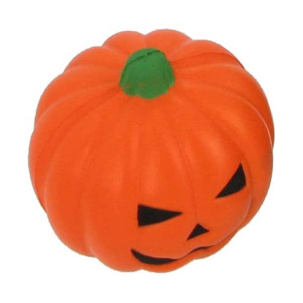 Pumpkin with Smiling Face Stress Reliever