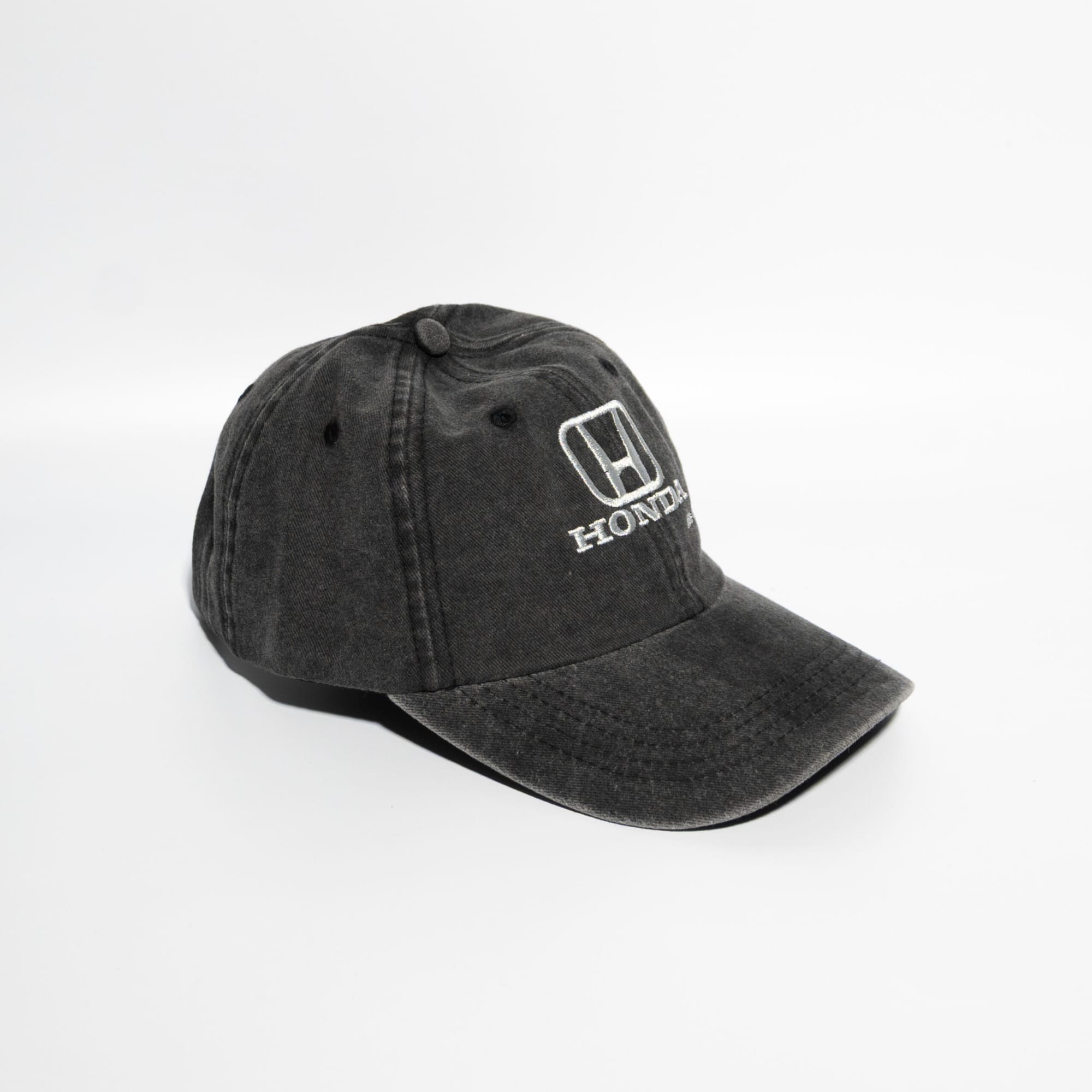 Buckle Strap Denim Cotton Baseball Cap