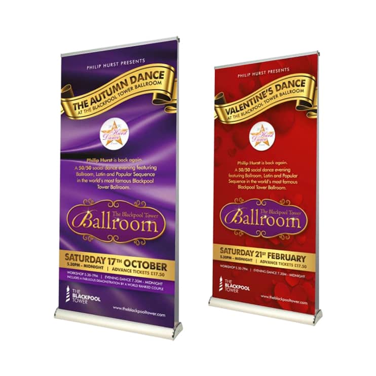 Double Sided Pull Up Banner (85 x 200cm)