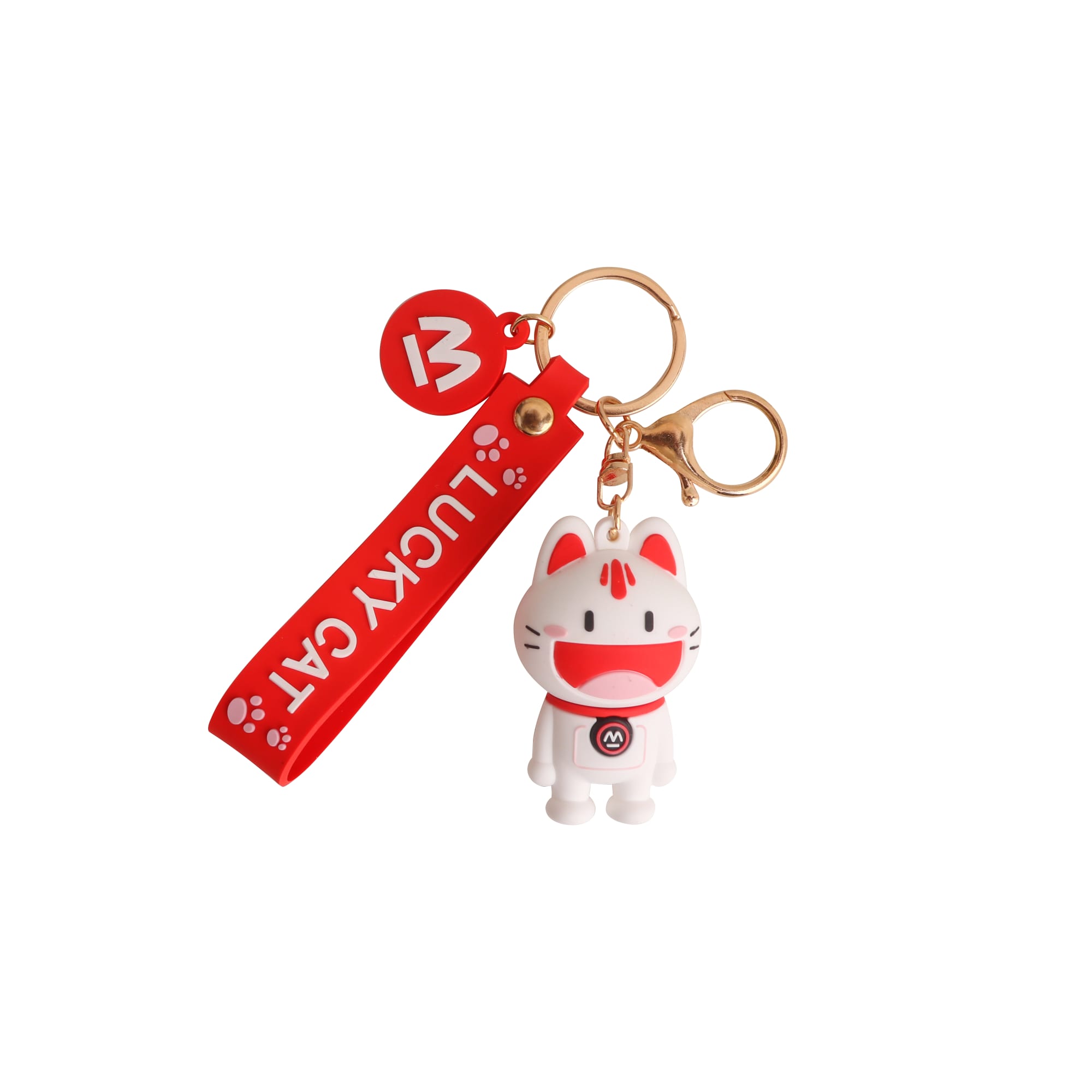 Custom Shaped PVC Keyring