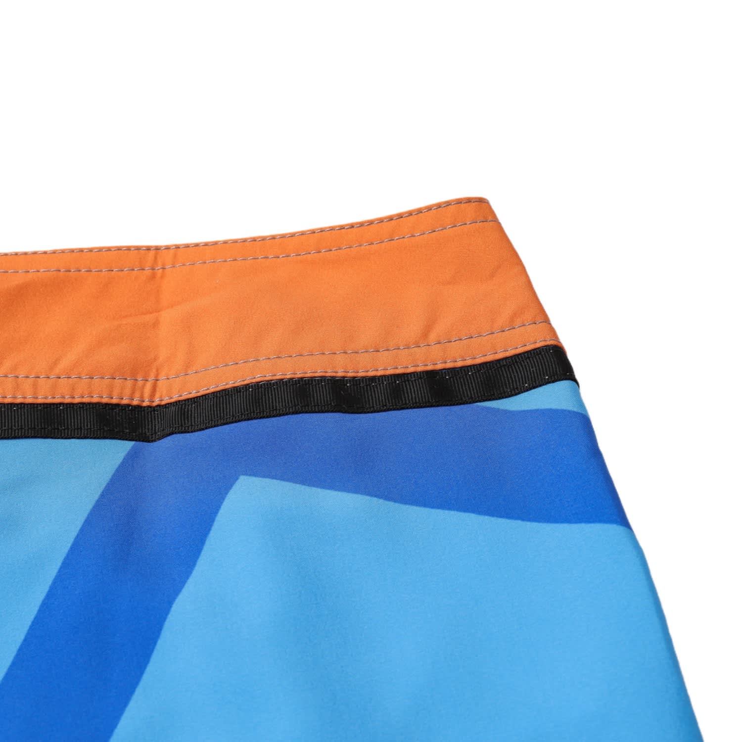 Men's Polyester Spandex Sublimated Swim Shorts Knee Length