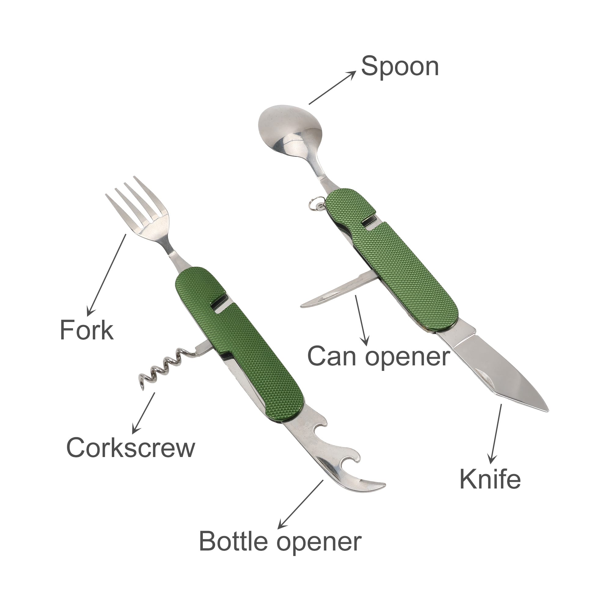 Coloured Hardware Camping Cutlery Tool