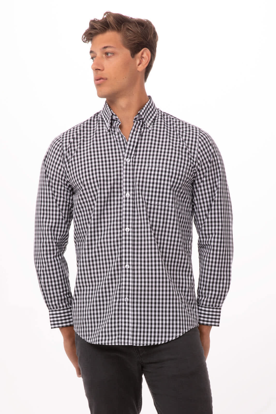 Oxford Men's Dress Shirt- White