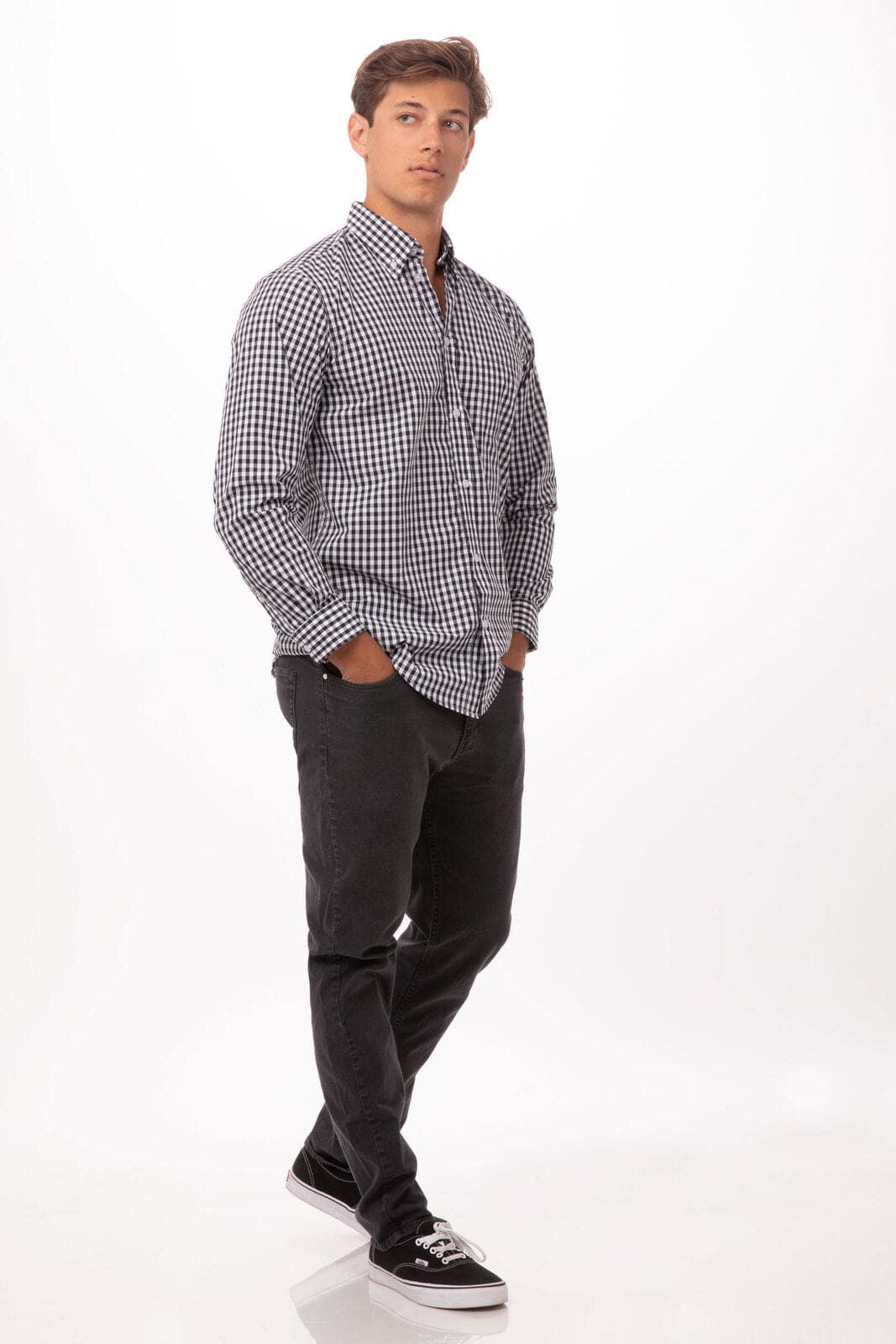 Oxford Men's Dress Shirt- White