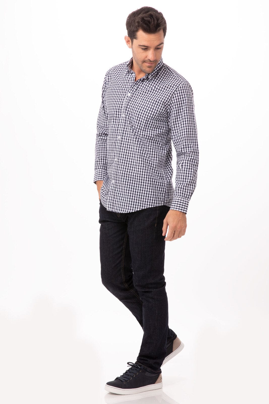 Oxford Men's Dress Shirt- White
