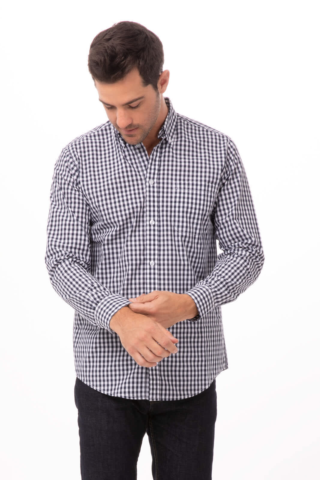 Oxford Men's Dress Shirt- White