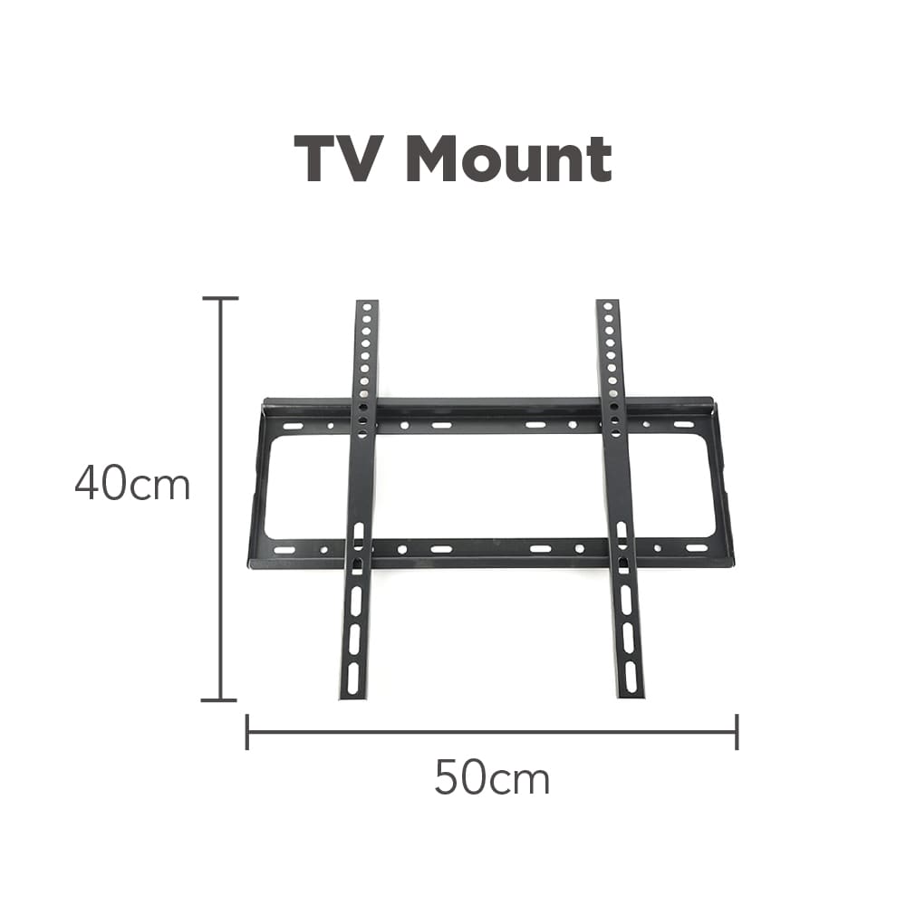 Monitor Mount & Shelves Stand