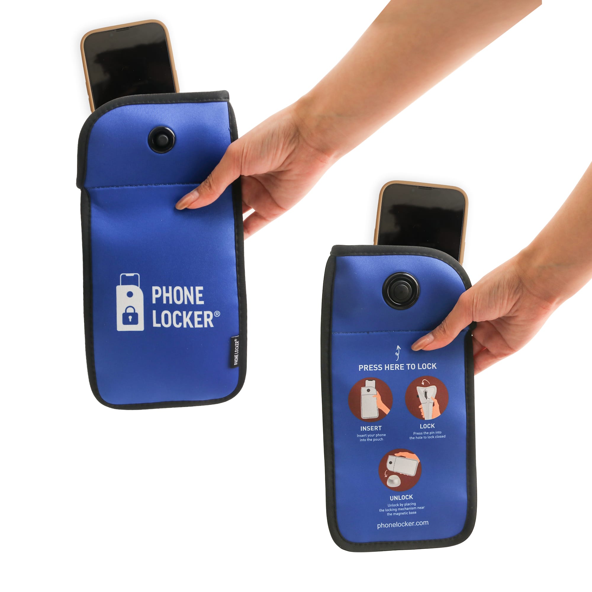 Phone Locker® - Lockable Phone Pouch