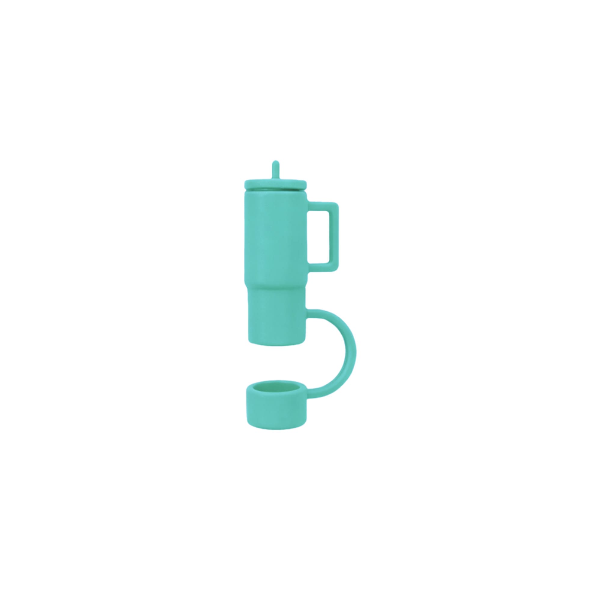 Cup Shaped Silicone Straw Cover