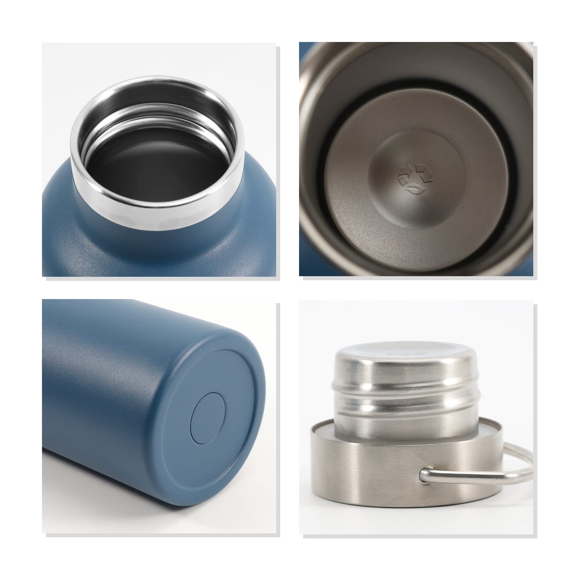 500ML/720ML RCS Recycled Stainless steel Insulated Bottle