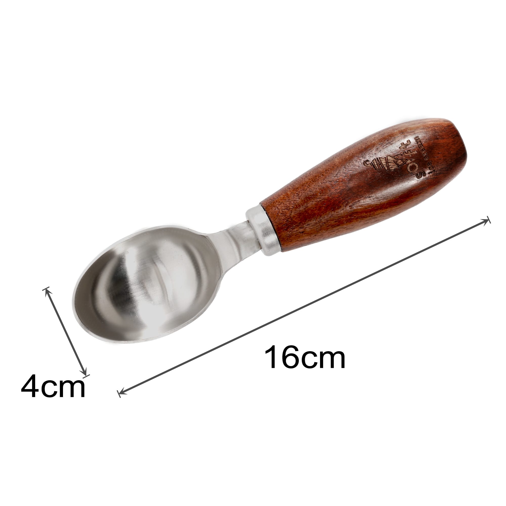Wood Handle Ice Cream Scoop