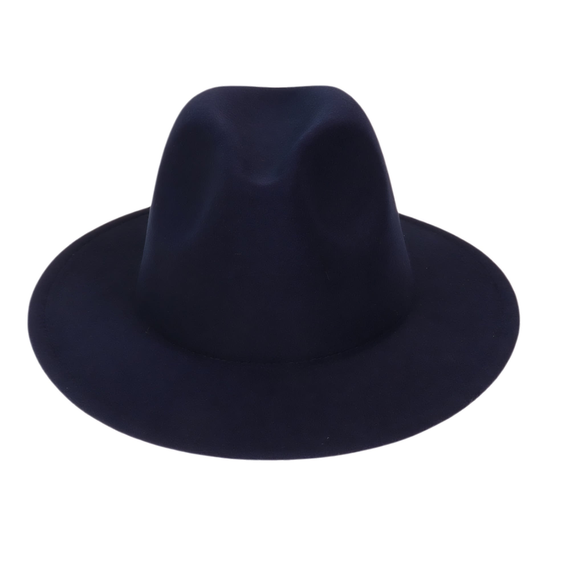 Felt Wide Brim Fedora Hat