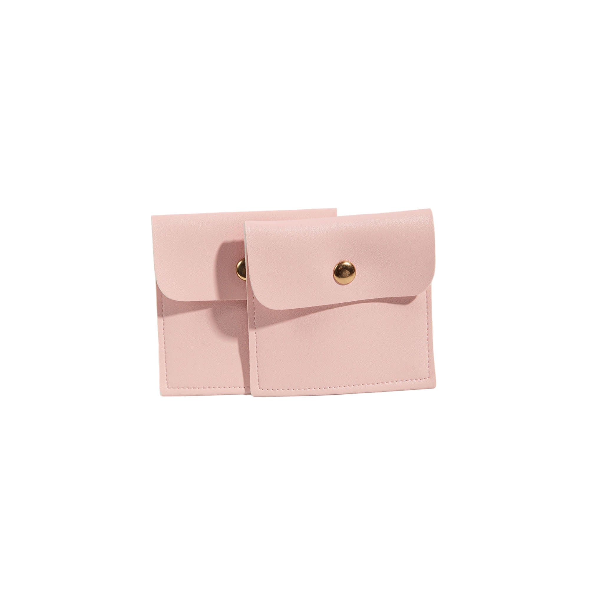 Square PU Leather Jewellery Pouch