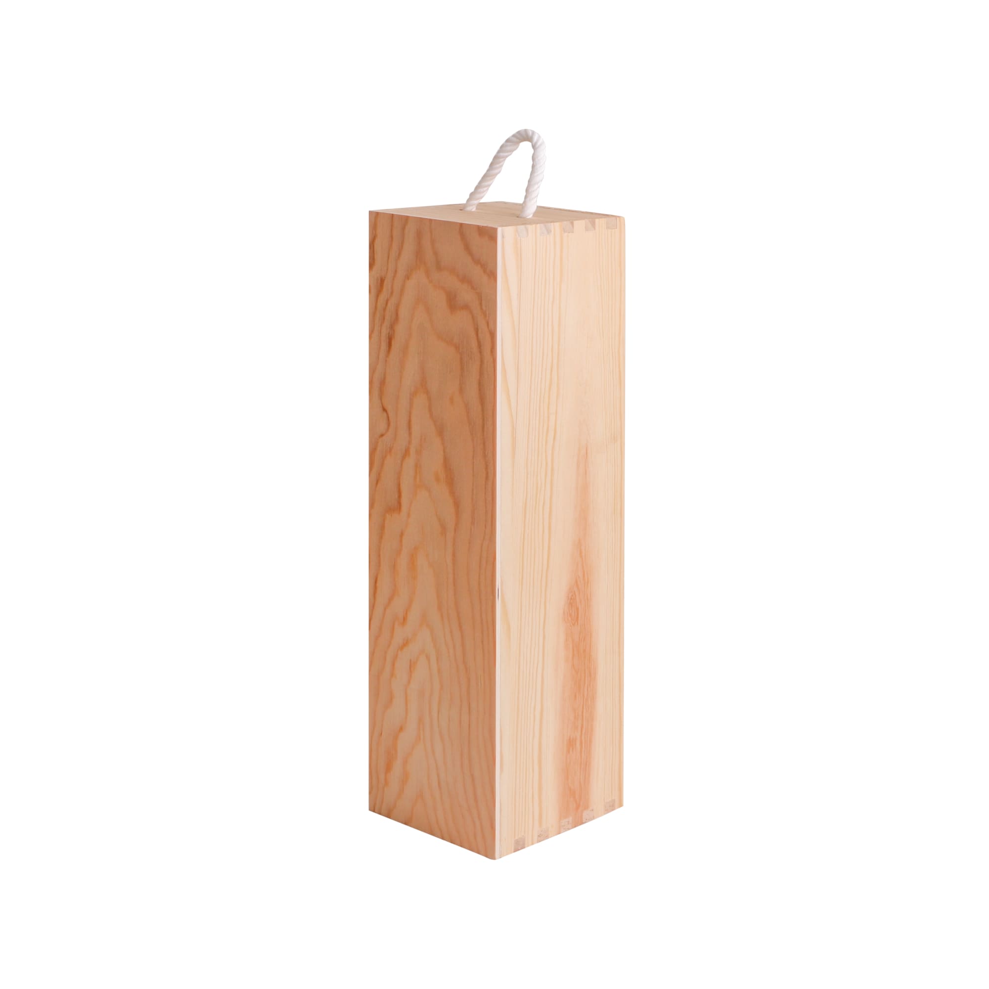 Single Bottle Wooden Wine Box
