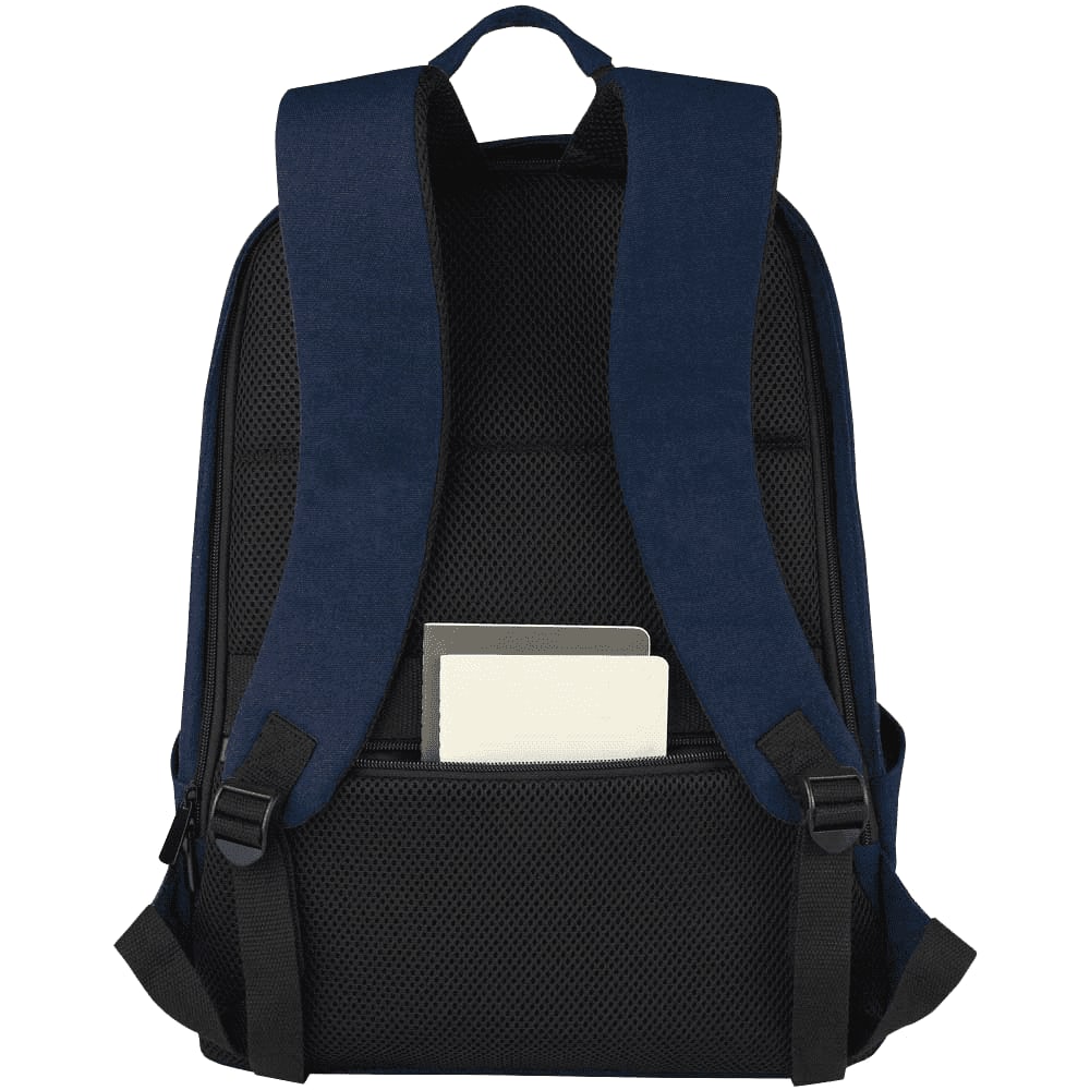 Darani GRS Recycled Canvas Anti-Theft 15" 21L Laptop Backpack