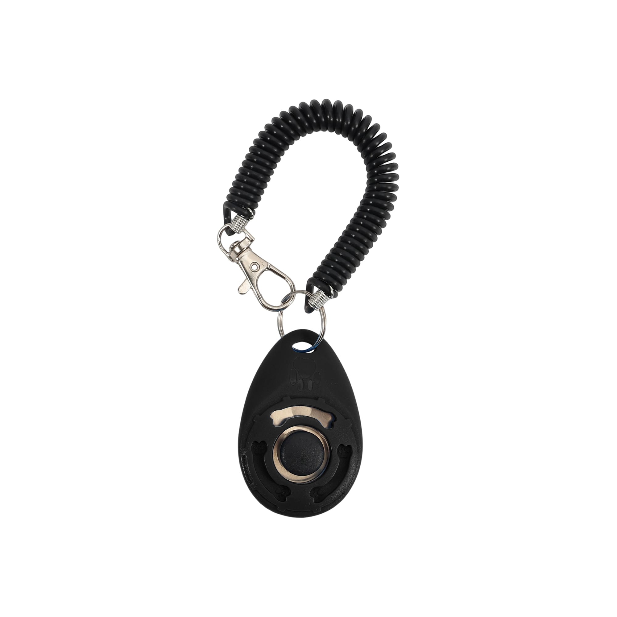 Pet Training Clicker with Coiled Lanyard