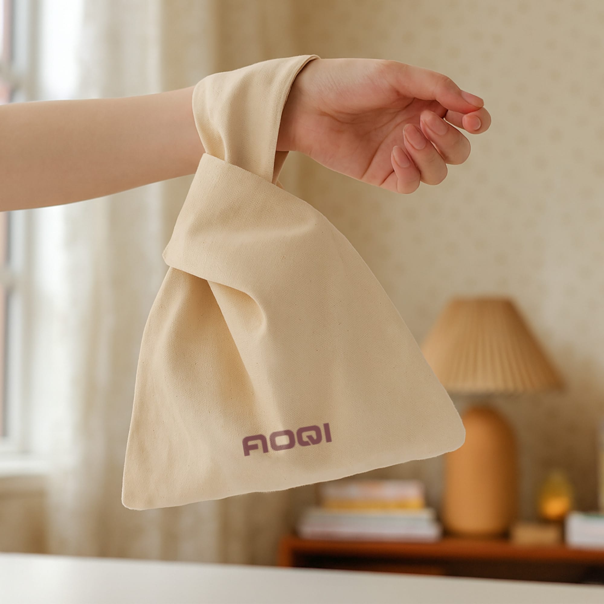 Cotton Wrist Bag