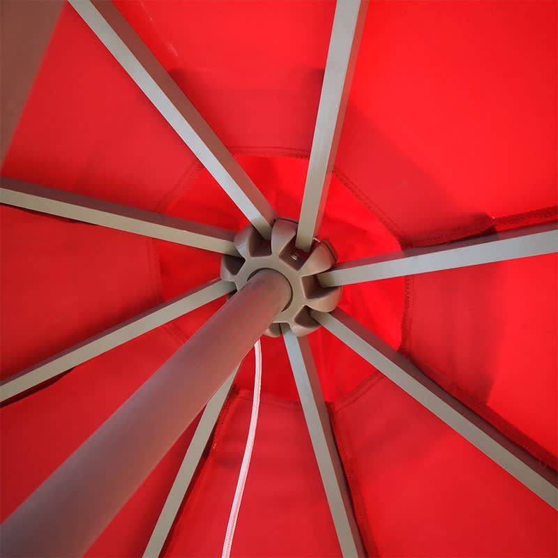 2.7x2.7m Tilting Sublimation Patio Umbrellas