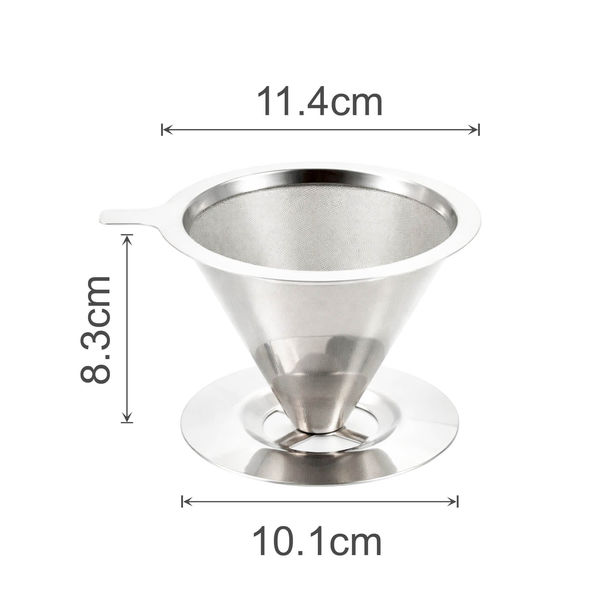 Stainless Steel Coffee Filter with Stand
