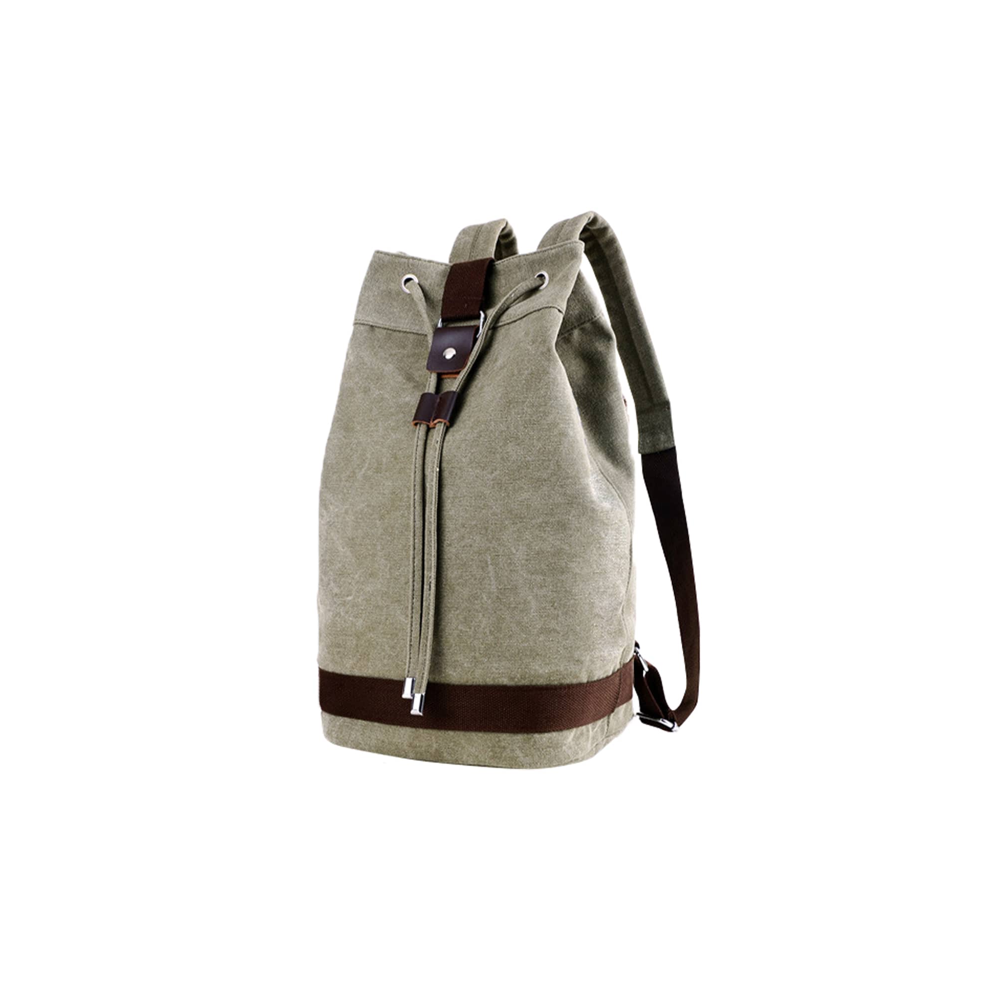 Canvas Bucket Backpack