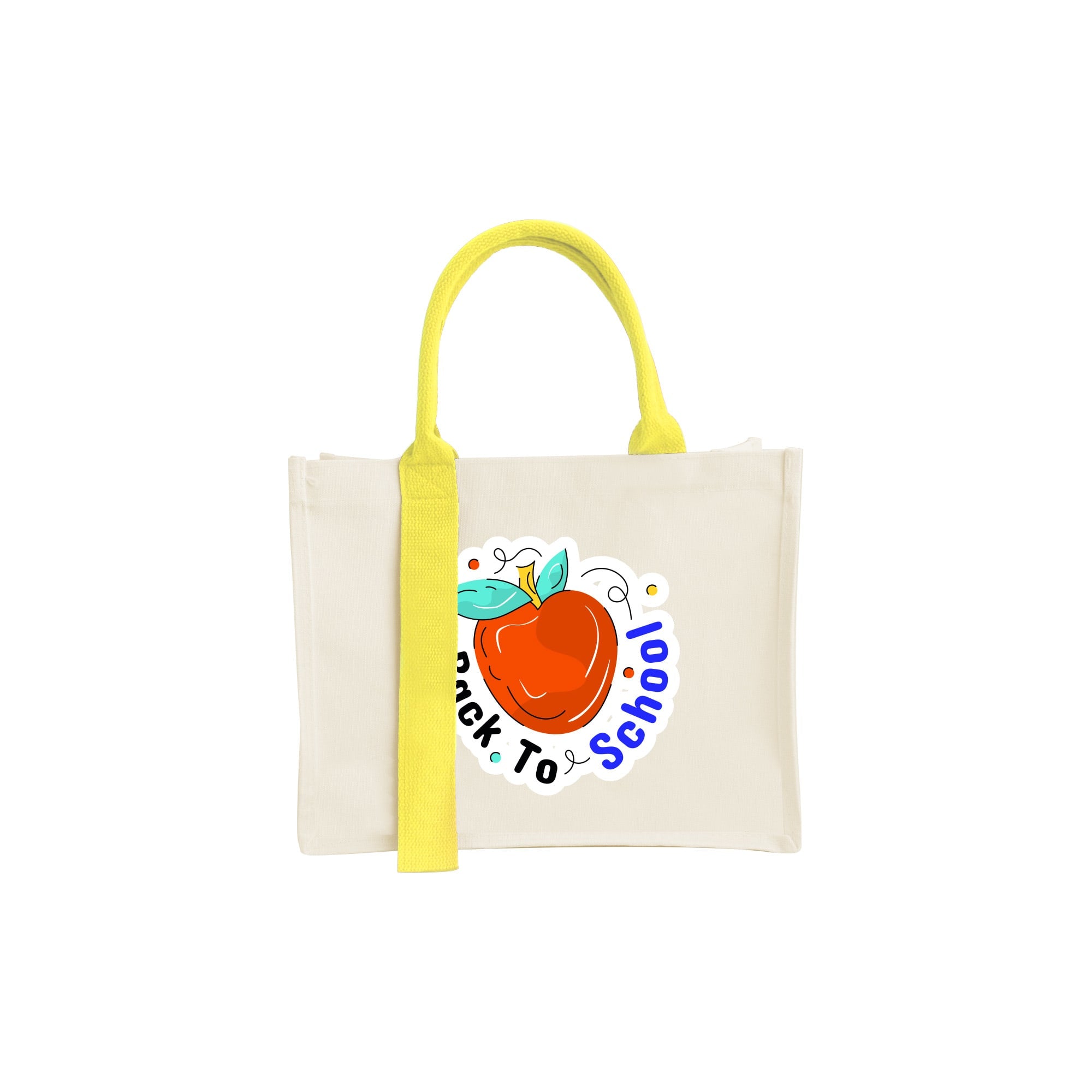 Horizontal Canvas Tote Bag