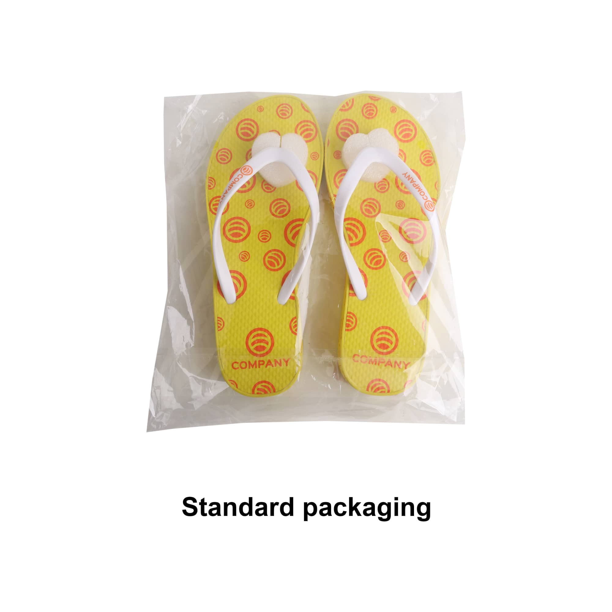EVA Platform Talking Footprint Thongs