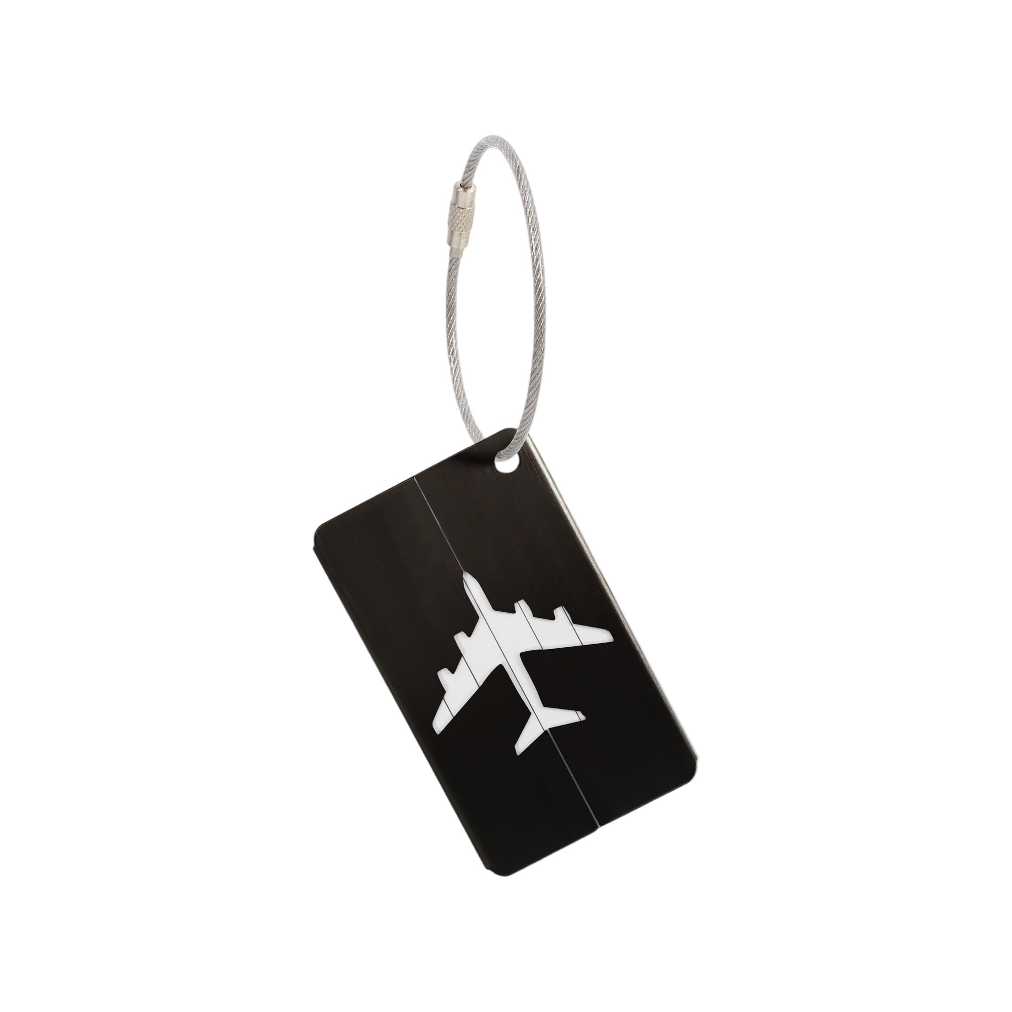 Plane Square Wire Cable Luggage Tag