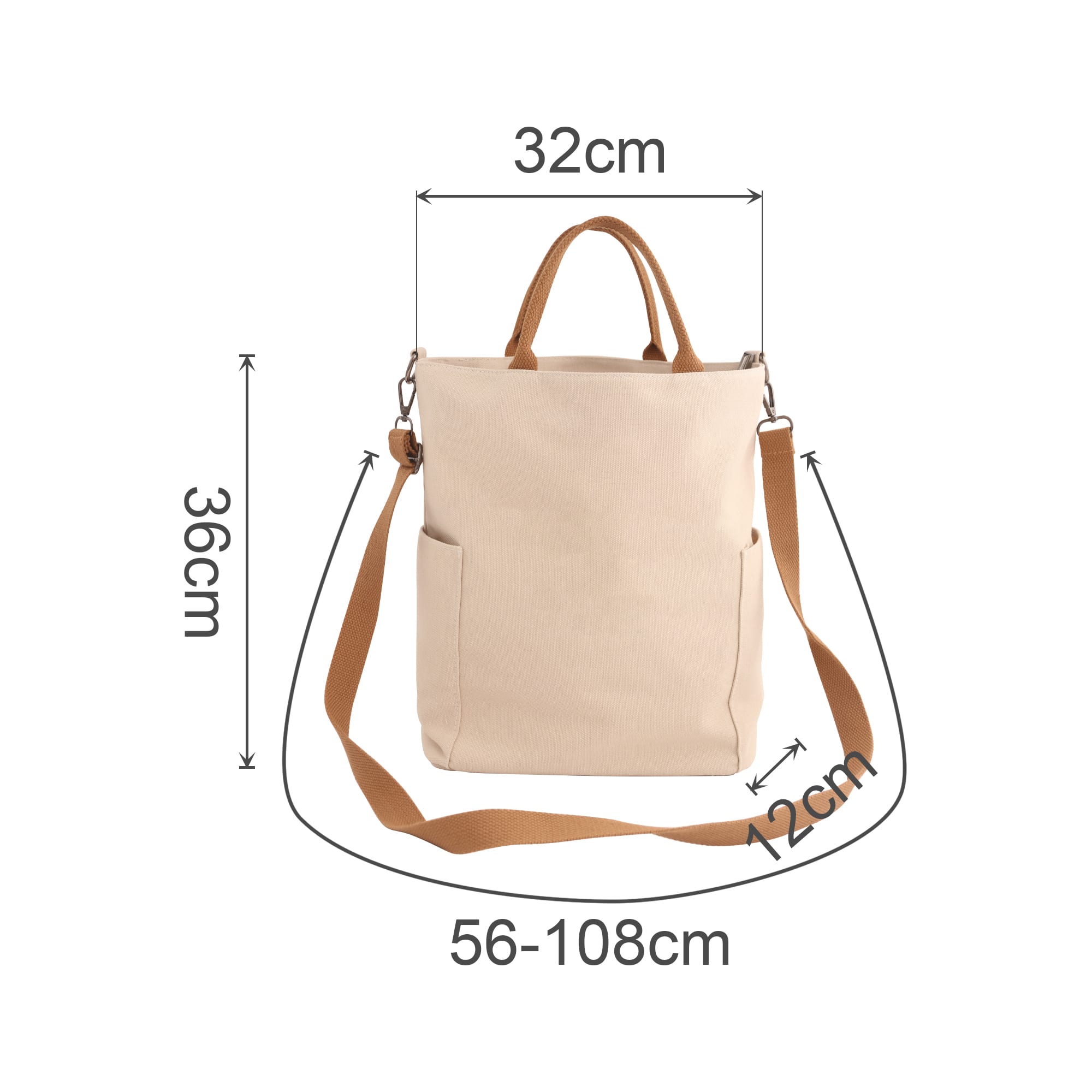 Vintage Style Canvas Bag