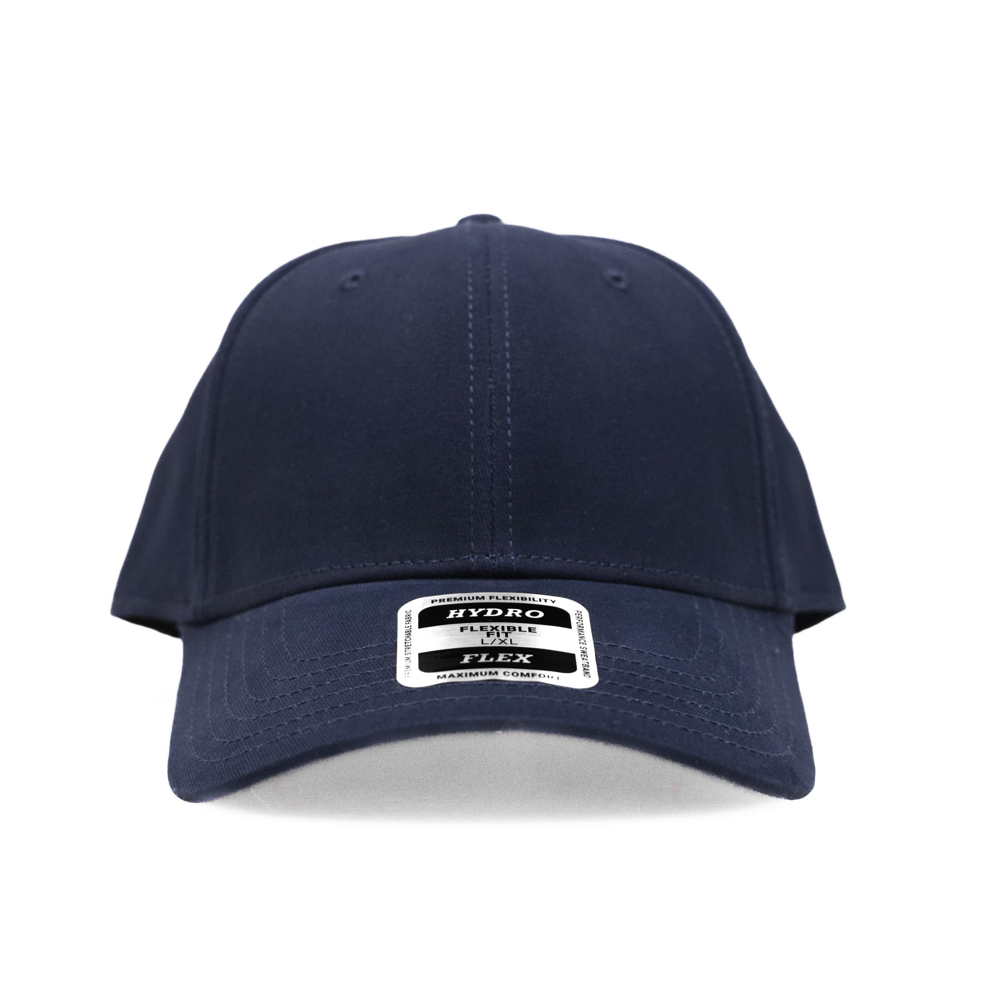 Nixon 6 Panel Cotton Spandex Stretch Cap with Fully Closed Back